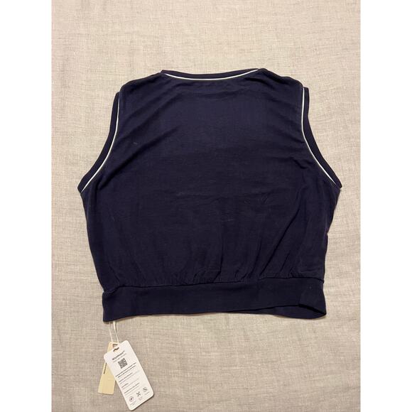 OGL Pipping Tank - Navy Blue - Picture 2 of 8